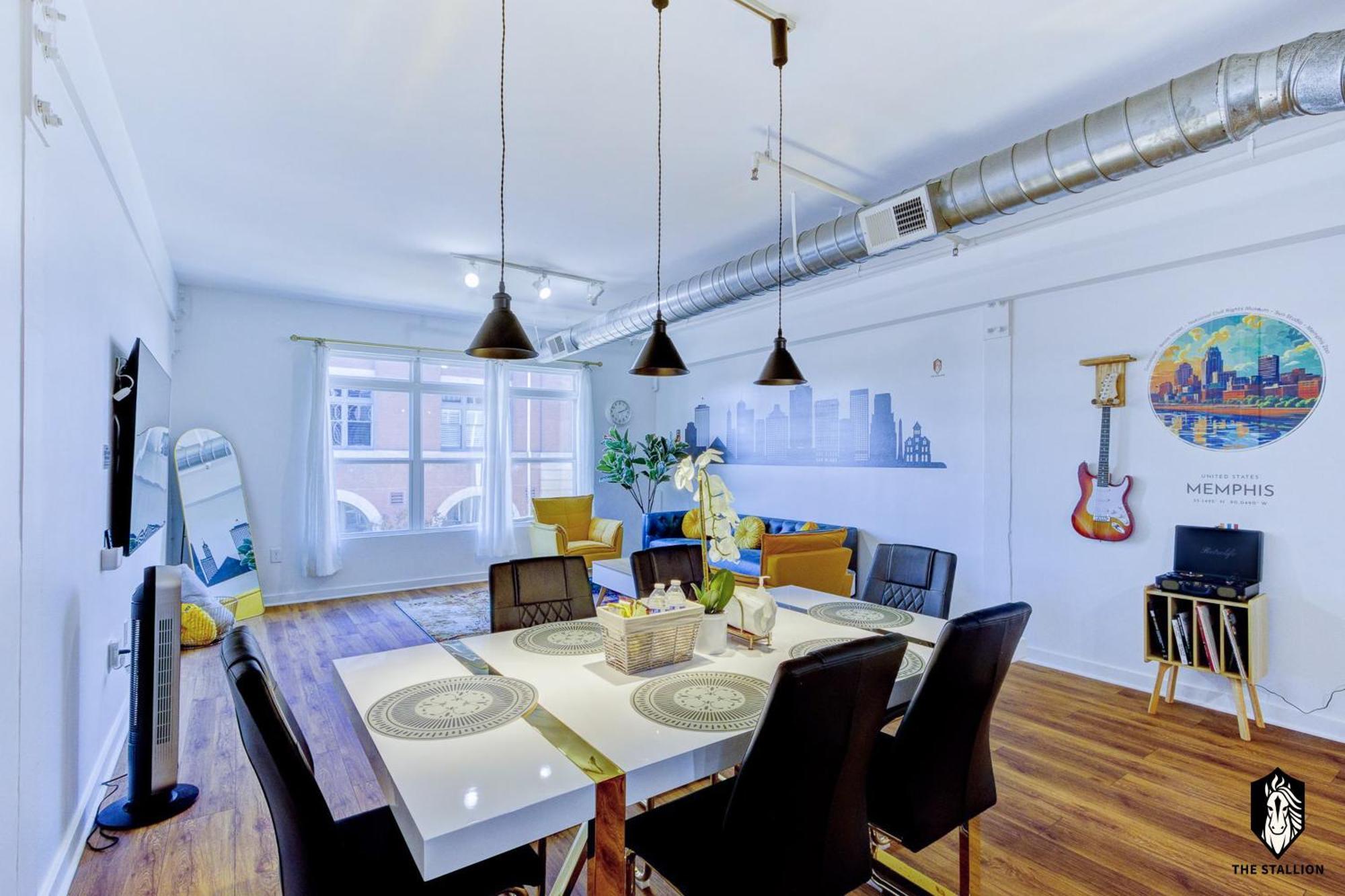 The Stallion #208 - Walk To Attractions - Modern Luxe Loft In Downtown With Free Covered Gated Parking * Memphis